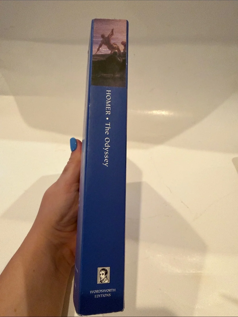 The Odyssey by Homer Book- Blue Cover